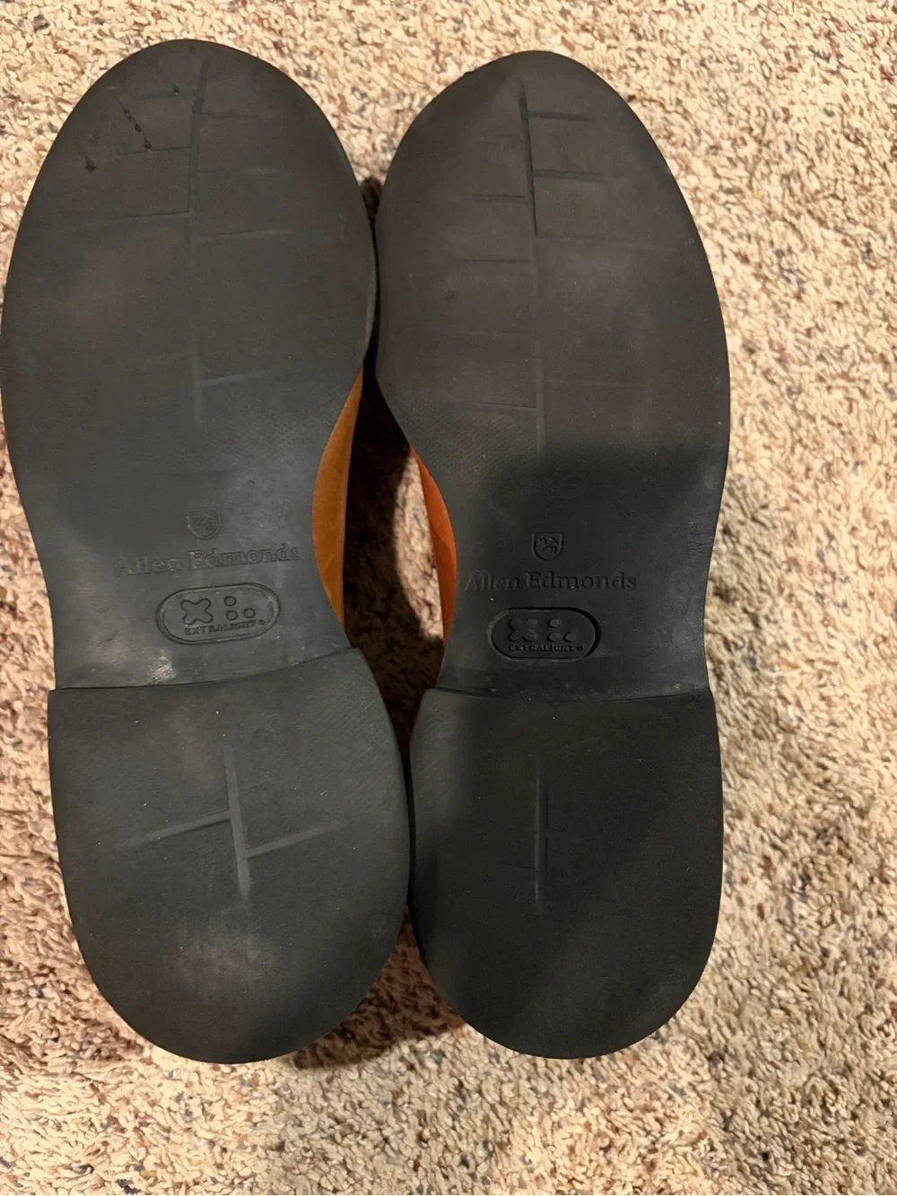 Allen Edmonds Walnut Penny Loafers - Soft Soles